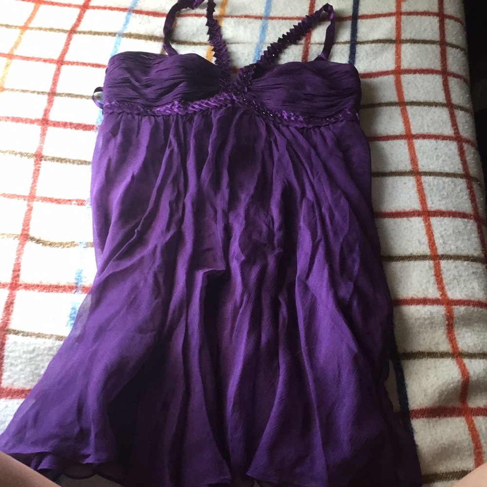 Purple dress